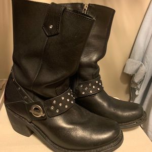 Harley-Davidson Black Macie Boots